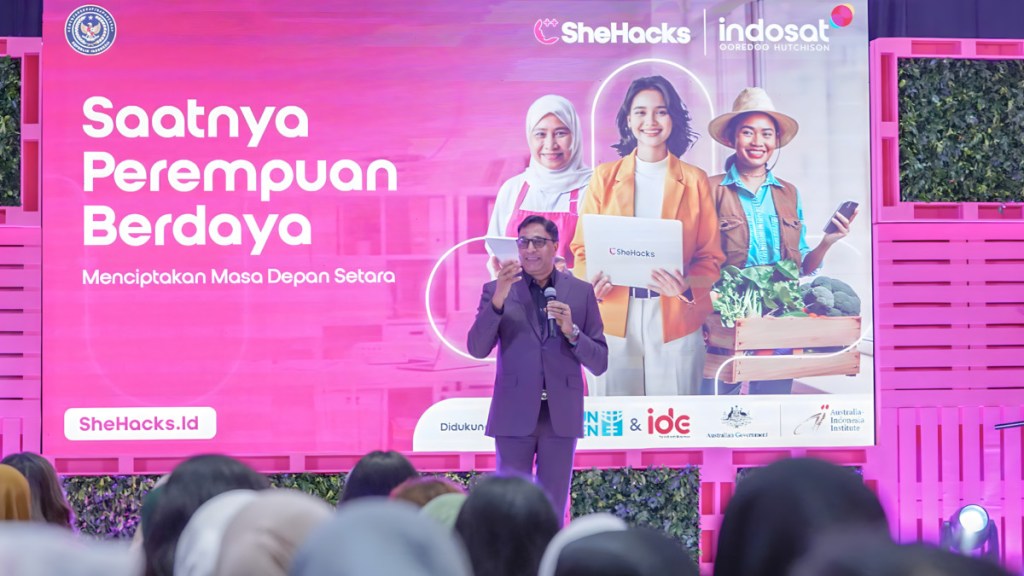 Indosat Membuka Peluang dan Mendorong Perempuan di Dunia Technopreneurship Melalui SheHacks&nbsp;2024