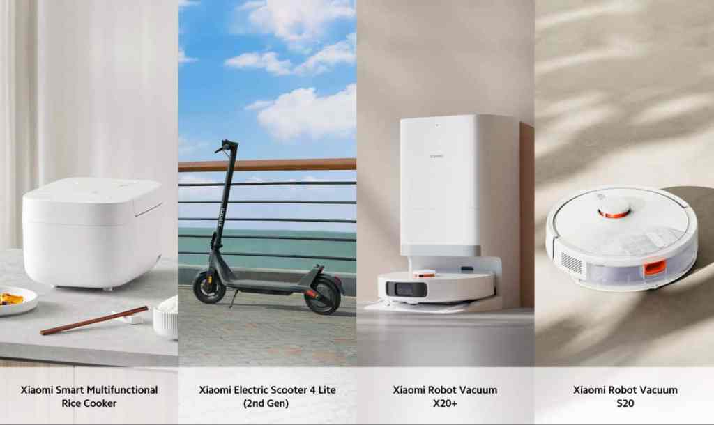 Jajaran AIOT Xiaomi Terbaru, dari Robot Vacuum hingga Electric&nbsp;Scooter