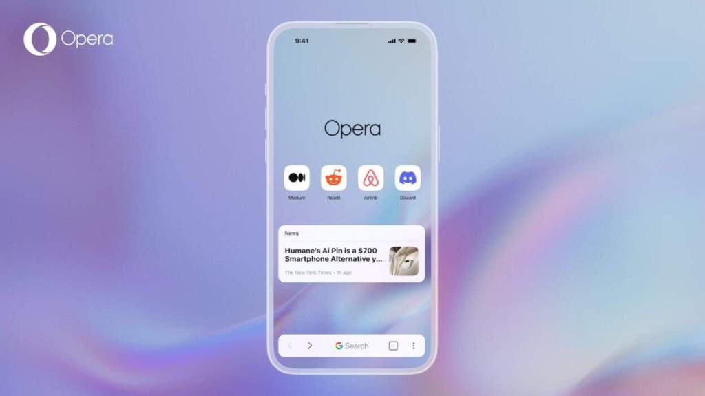 Browser Opera One Hadir dengan Tampilan Baru di&nbsp;iOS